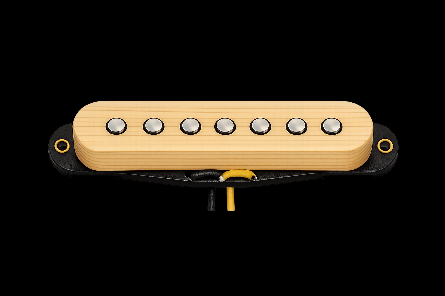 Single-coil guitar pickup